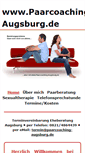Mobile Screenshot of paarcoaching-augsburg.de